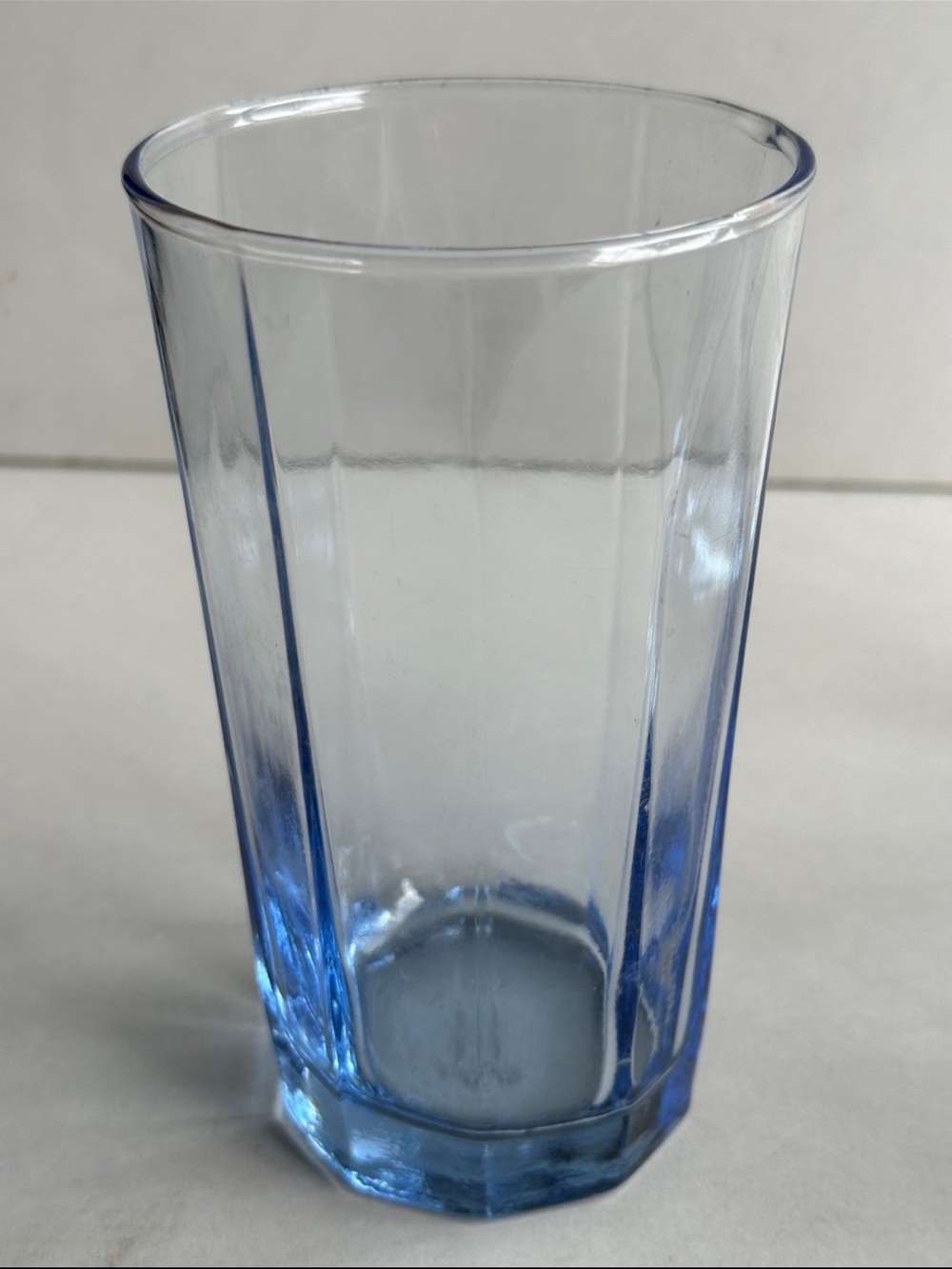 Anchor Hocking Blue 16 ounce Glasses - set of Four